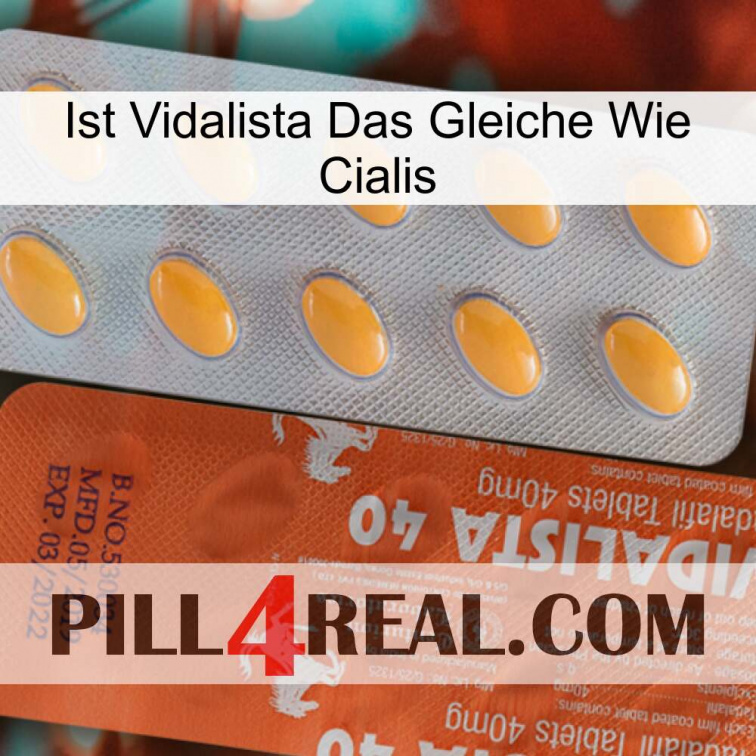Is Vidalista The Same As Cialis 43